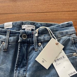 Good American Good legs crop NWT